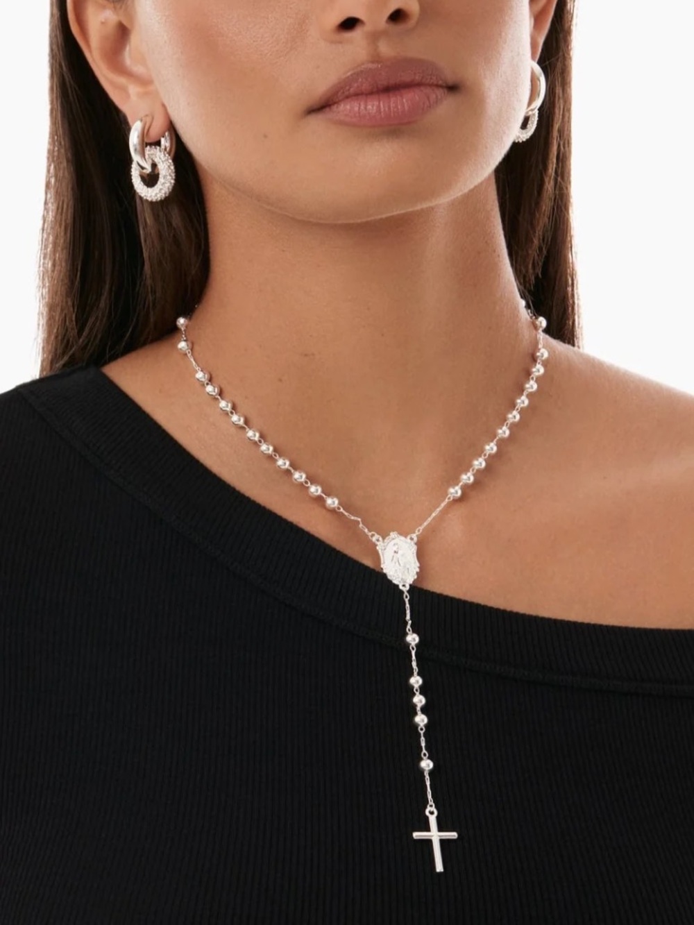 Drae Collection Faith Rosary Necklace